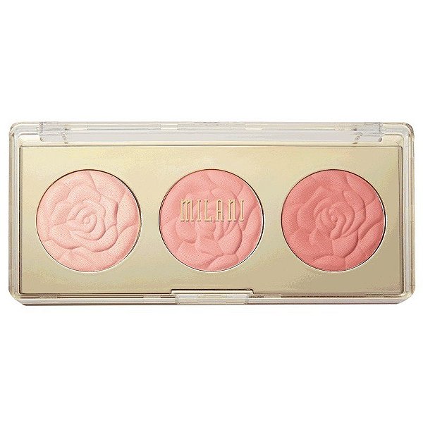 Paleta de Blush Rose Powder Milani 01 Flores do Amor - 12g