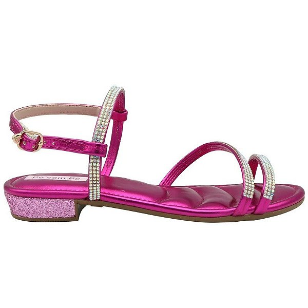 Sandália Infantil Pé com Pé 21098-053 - Rosa