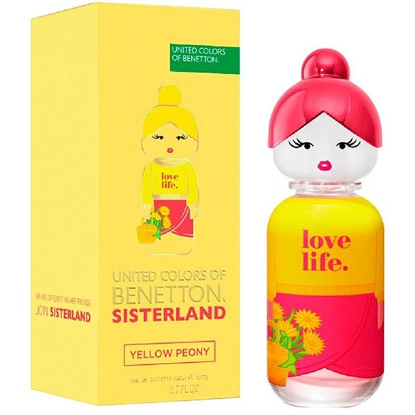 Perfume P.BENETTON UNITED COLORS YELLOW 80ML EDT