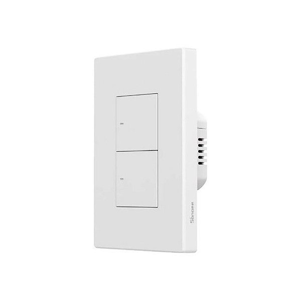 Interruptor Smart de Parede Sonoff SwitchMan M5-2C-120W 2 Botões Branco