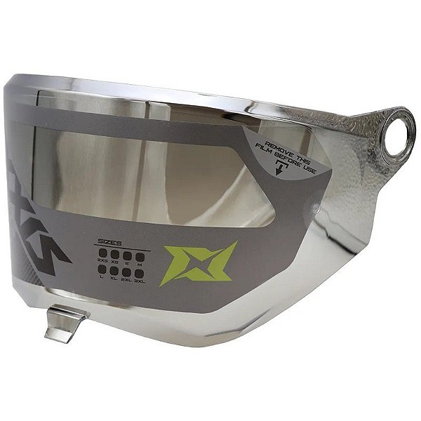 Viseira para capacete Axxis Wolf Max Vision V-20 - Iridium
