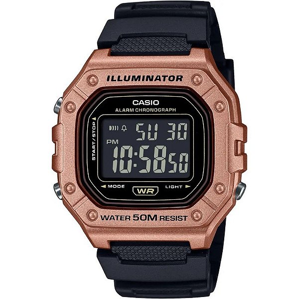 Relógio Casio Digital W-218HM-5BVDF - Masculino