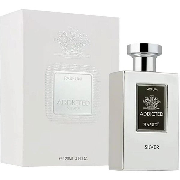 Perfume Hamidi Addicted Silver Parfum 120mL - Masculino