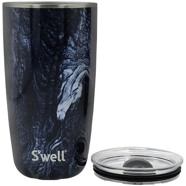 Garrafa Térmica S\'well Tumbler 530ml - Azurite Mármore