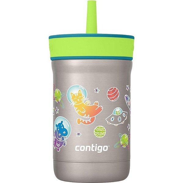 Garrafa Térmica Contigo Kids Leighton 354ml - Espaço Juniper