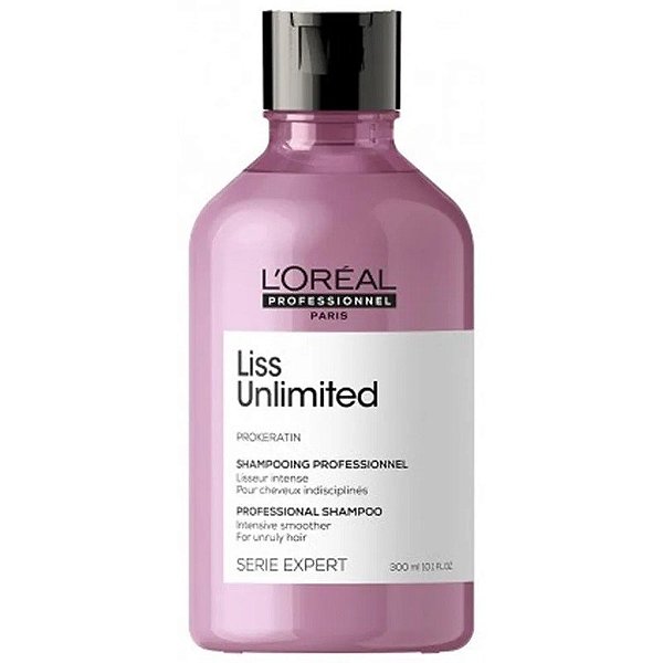 Xampu L'Oréal Serie Expert Liss Unlimited - 300mL