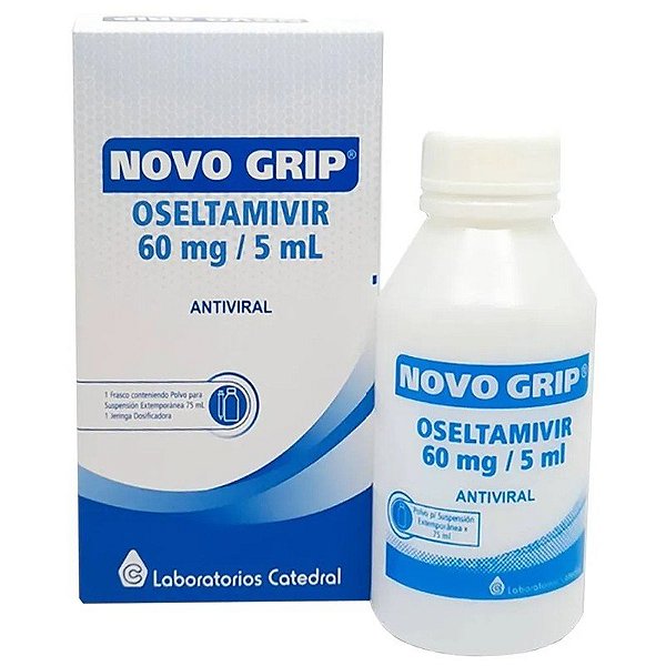 Kit Grip Oseltamivir 60mg/5mL (1 Frasco em Pó de 75mL + 1 Seringa)