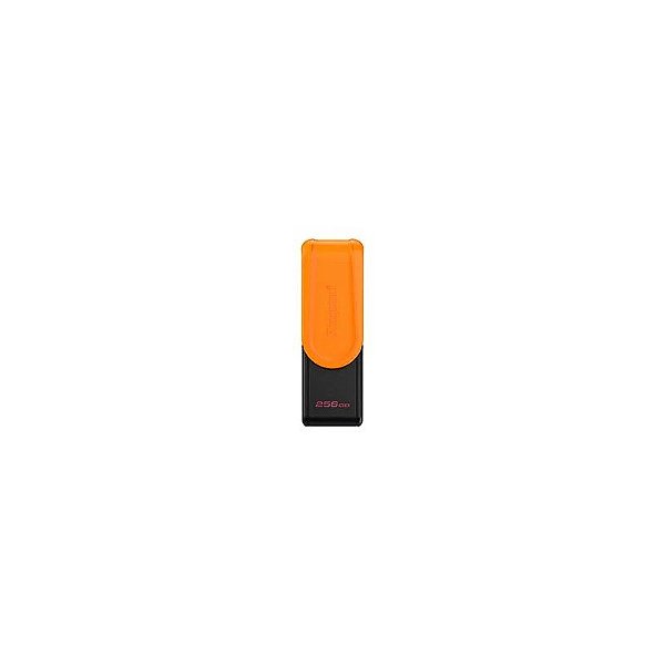 Pendrive Kingston Exodia S 256GB USB 3.2 - Preto/Laranja (DTXS/256GB)