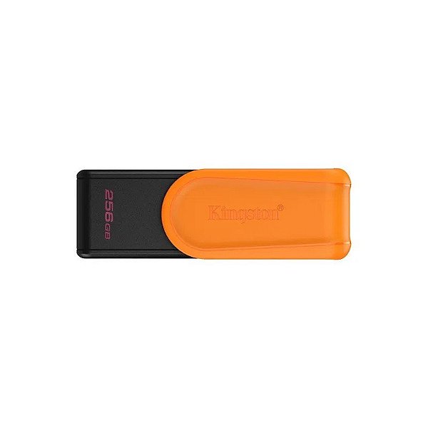 Pendrive Kingston Datatraveler Exodia s 256GB USB 3.2 - Laranja DTXS/256GB