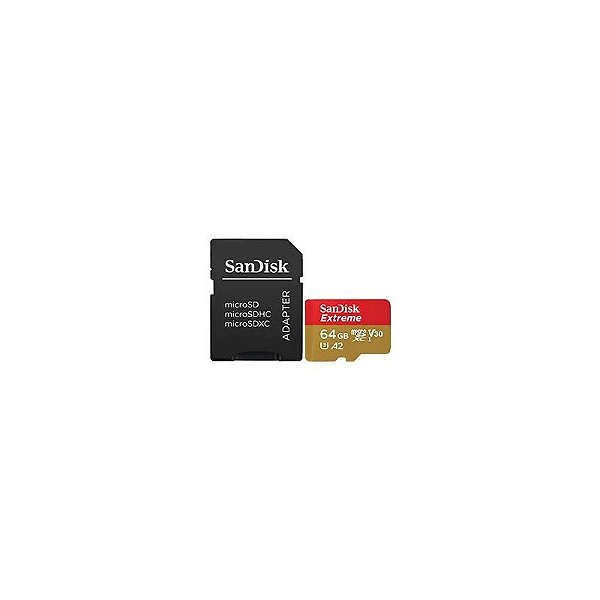 Cartão de Memória Micro SD Sandisk Extreme U3 64GB