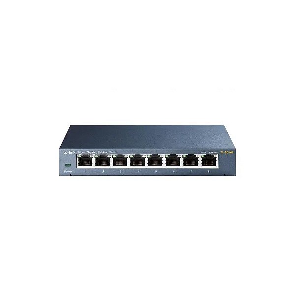 Hub 8 Portas TP-Link TL-SG108 10/100/1000