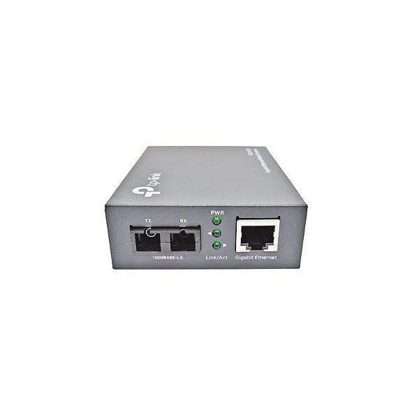 Conversor de Mídia Fibra TP-Link MC210CS Gigabit Modo Único