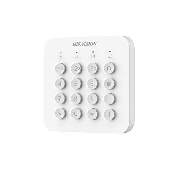 Teclado de Incêndio com Alarme Residencial Hikvision Ax Home DS-PK201B-WB PY