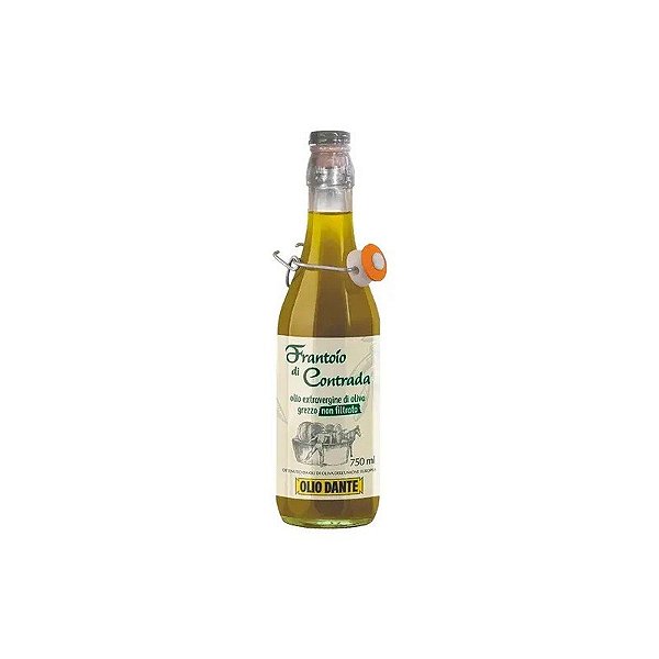 óleo de oliva Dante Frantoío Di Contrada extra virgem não filtrado 750ML