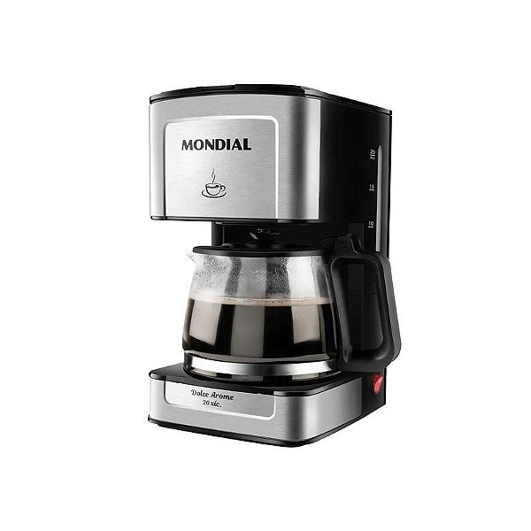 Cafeteira Mondial C-43-20X-Si Dolce Arome 220V - Prata/Preto