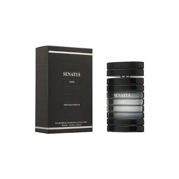 Perfume Prestigious Parfums Senatus Black - Eau de Parfum - Masculino - 100ML