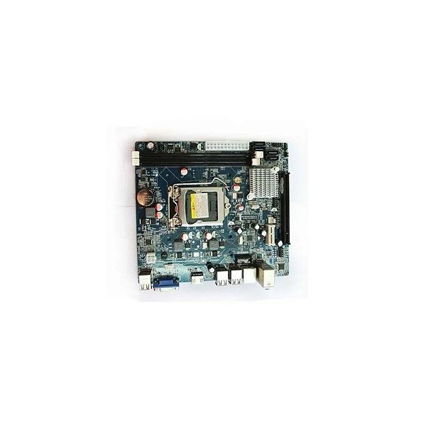 Placa Mãe MB 1155 Star H61 Slot Rede Nvme 2A/3A G USB 2.0