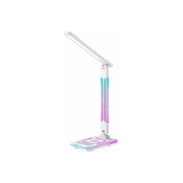 Abajur LED Satélite com Carregador Sem Fio AC-T7003 220V