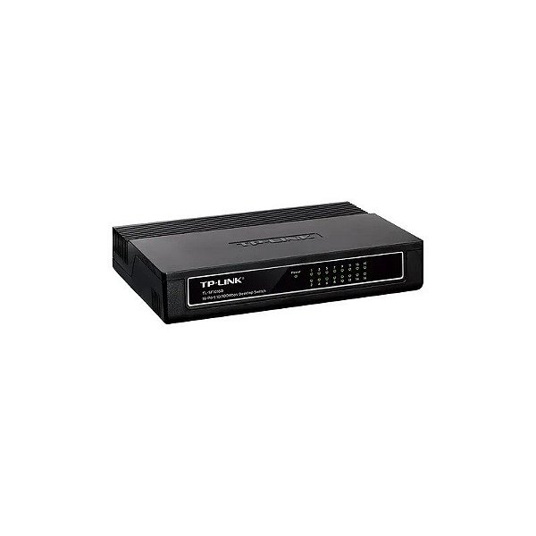 Switch Hub TP-Link 16 Portas TL-SF1016D 10/100Mbps Desktop