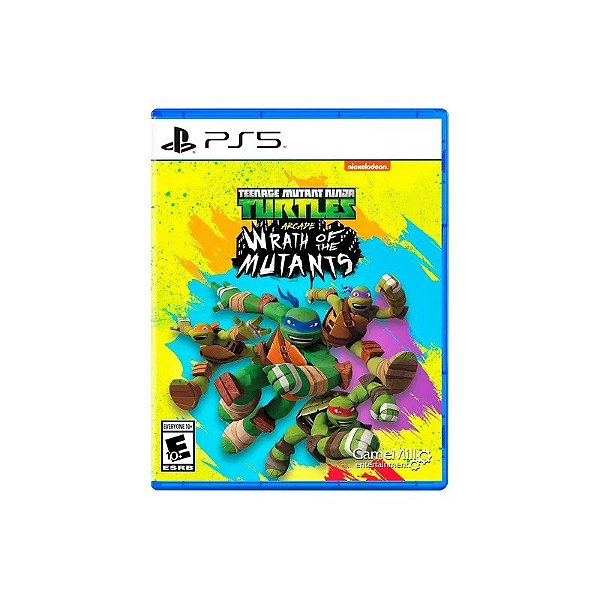 Jogo Teenage Mutant Ninja Turtles Arcade: A Ira dos Mutantes para PS5