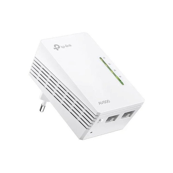 Extensor de Sinal Wi-Fi TP-Link AV600 TL-WPA4220 de 300MBPS em 2.4GHZ Bivolt - Branco (Anatel)