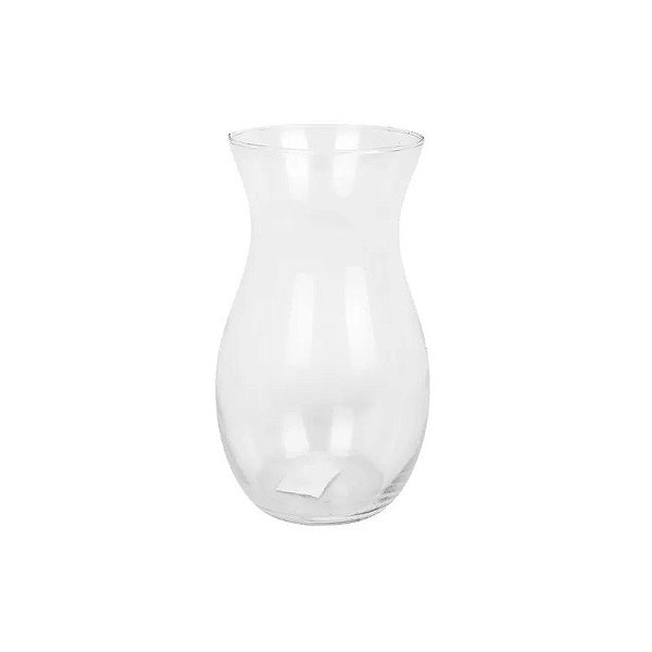 Vaso de Vidro Transparente 35 cm