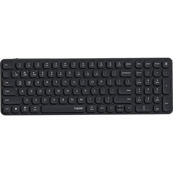 Teclado Sem Fio Rapoo E9350L - Cinza Escuro