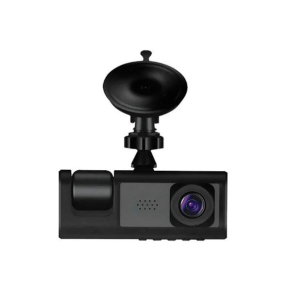 Câmera DVR para Carro Satellite A-DVR006 Full HD 3 Câmeras