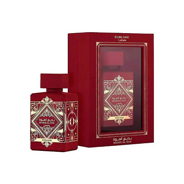 Perfume Lattafa Badee Al Oud For Sublime Eau de Parfum Unissex 100ML