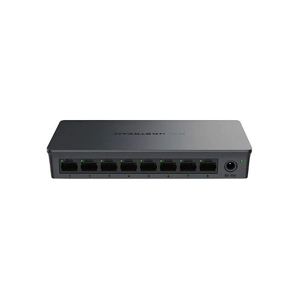 Switch Não Gerenciável Grandstream GWN7701 8 Portas Gigabit - Preto