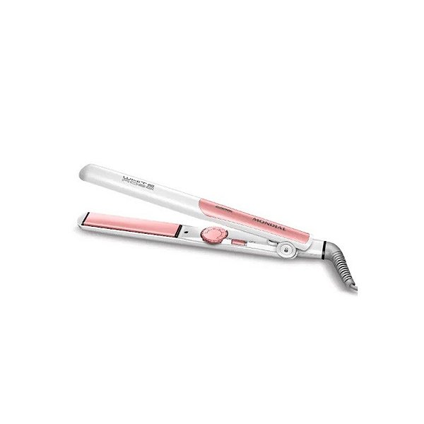 Alisador Mondial P-50 Rosa Branca 2V