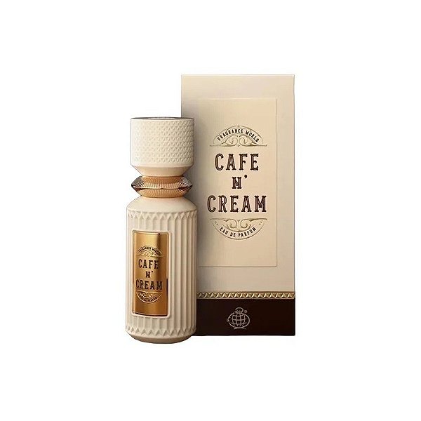 Perfume Fragrance World Cafe N' Cream Eau de Parfum Unissex 100ml