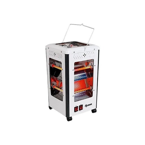 Aquecedor Elétrico Krab KBEC2000 - 2000W - 220V - Branco
