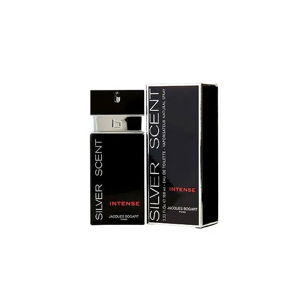 Perfume Jacques Bogart Silver Scent Intense Água de Colônia Masculino 100ml