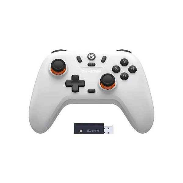 Controle Sem Fio Gamesir T4 Nova Lite - Estelar Branco + Estojo