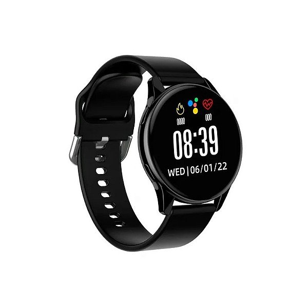 Relógio Smart Watch Smartfy WCH05B Preto 2 Pulseiras