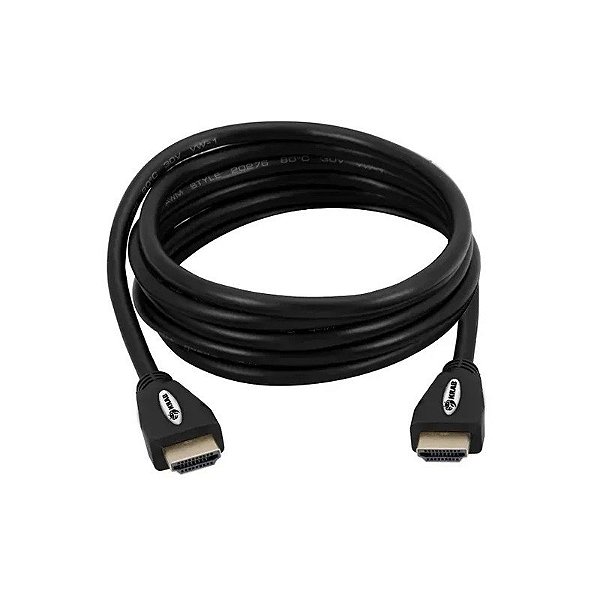 Cabo HDMI Krab KBHDMI300 Full HD 30 Metros - Preto