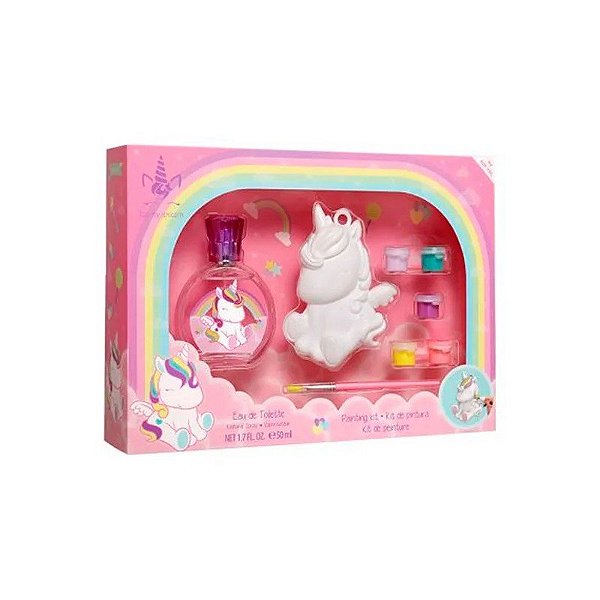 Kit Perfume Minha Eau Unicórnio (50ml + Kit de Maquiagem)