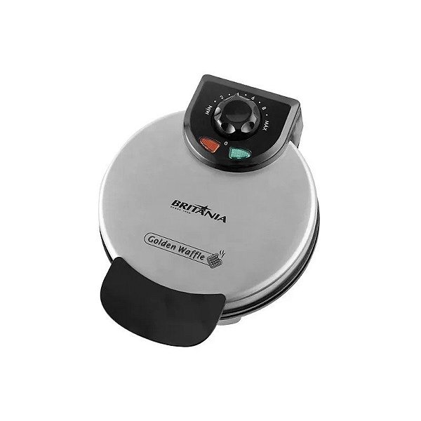 Wafleira Britânia Golden - 850W - 220V/50HZ - Prata