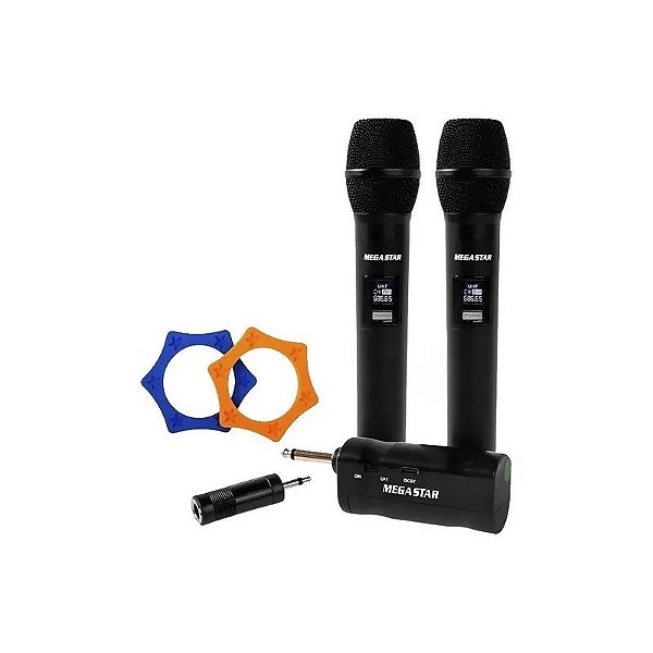 Microfone Sem Fio Megastar MIC2208