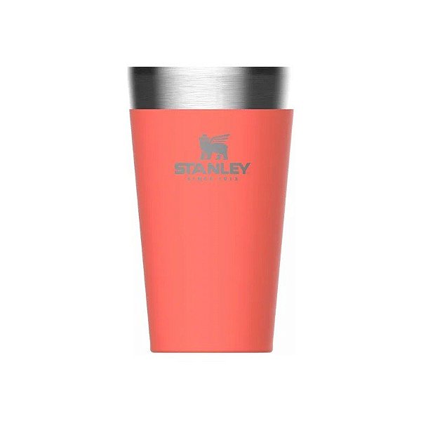 Copo Térmico Stanley Adventure Stacking Beer Pint 473ML - Goiaba (70-15704-005)