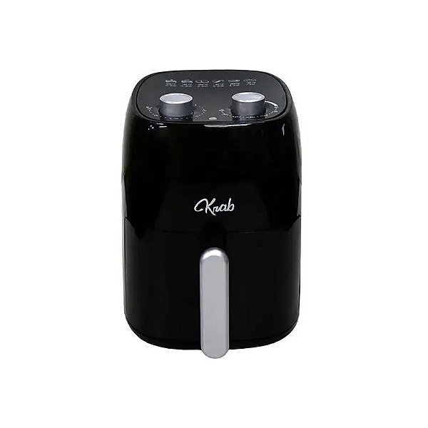 Fritadeira Elétrica Krab KBFE45 1.500 Watts 220 - 240 V ~ 50/60 HZ - Preta/Prata