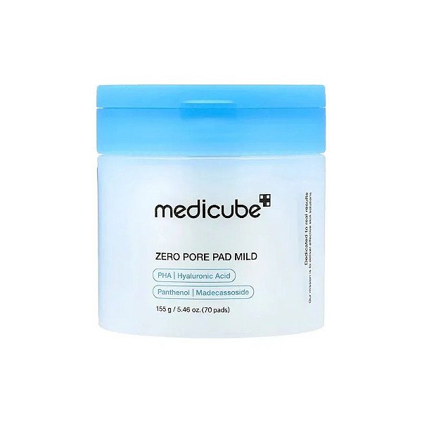 Almofadas Tônicas Medicube Zero Pore Pad Leve 70 Unidades