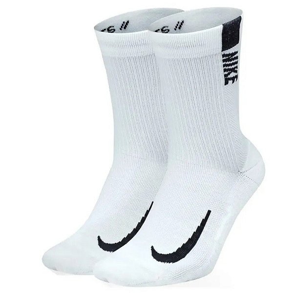 Meias Nike Multiplier SX7557 100 - (2 Pares) - Unissex