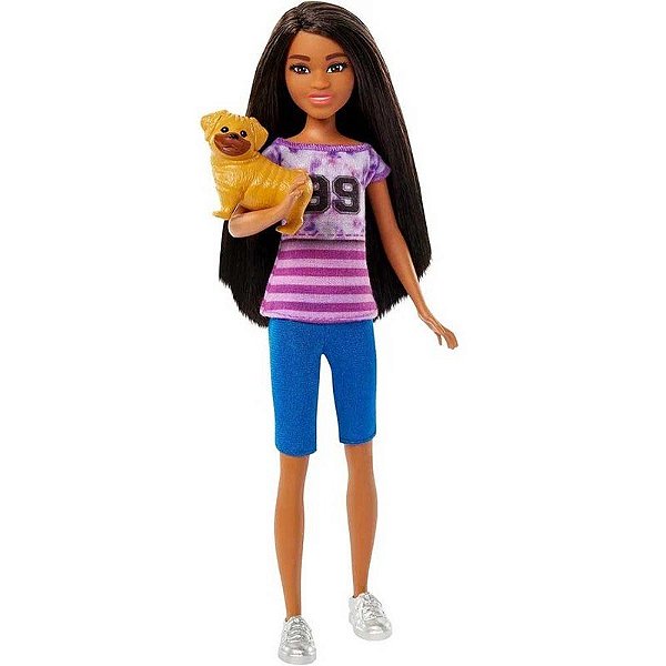 Boneca Barbie Stacie em Resgate Mattel - HRM06
