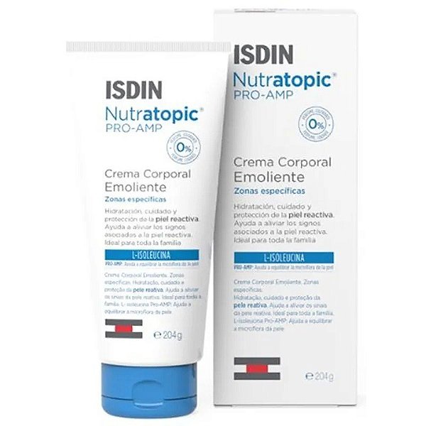 Creme Corporal Isdin Nutratopic Pro-AMP - 204g