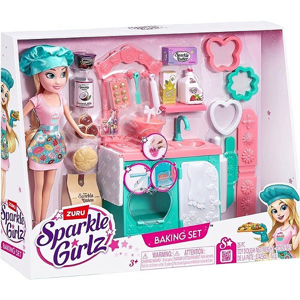Boneca Sparkle Girlz Conjunto de Confeitaria Zuru - 100183