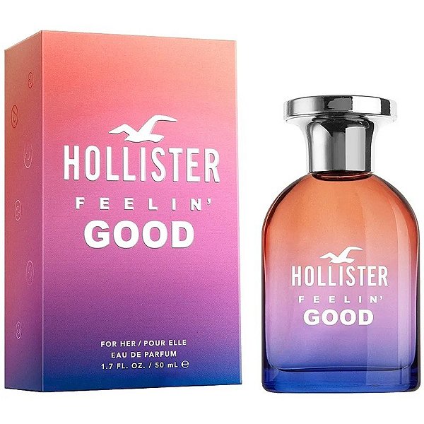 Perfume Hollister Feelin Good EDP 50ml - Feminino