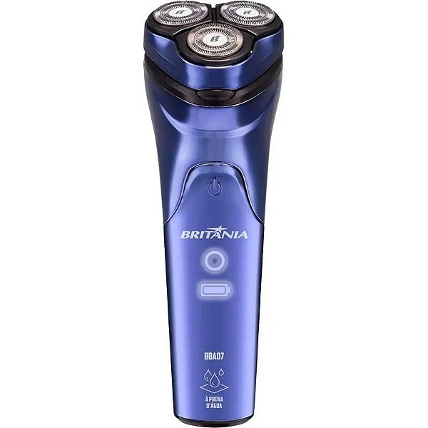 Aparelho de Barbear Britânia Shave BBA07 - Azul