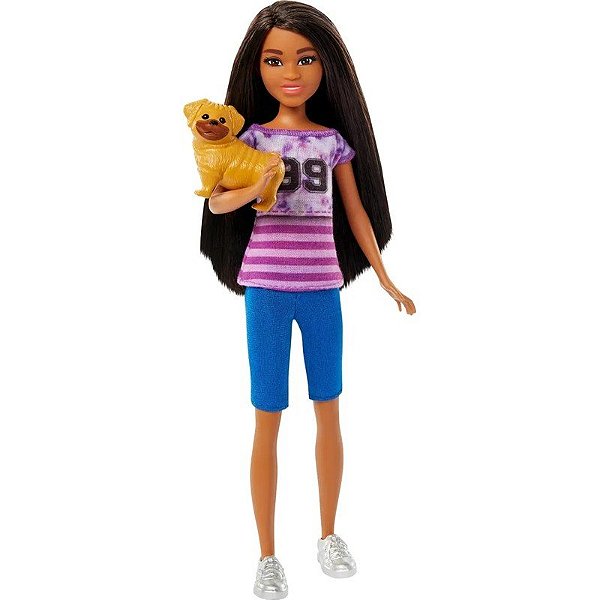 Boneca Barbie Stacie ao Resgate Mattel - HRM06